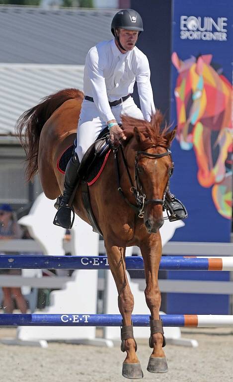 Světový pohár v parkurovém skákání v Olomouci, závod Gold tour 140 cm.