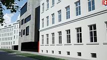 Vizualizace dostavby Slovanského gymnázia v Olomouci