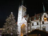 Rozsvěcení vánočního stromu na Horním náměstí v Olomouci