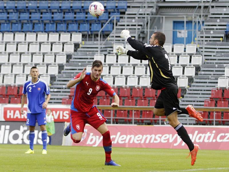 Výběr amaterských hráčů České republiky (Olomoucký kraj) remizoval se Slovenskem 0:0 a slavil postup na mistrovství Evropy amatérů