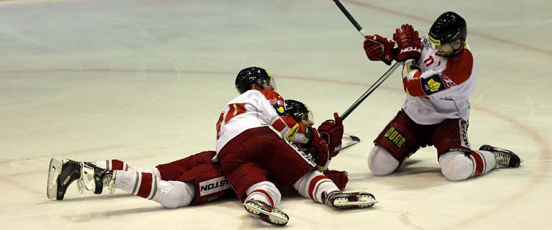 Baráž o extraligu: HC Olomouc - Motor České Budějovice