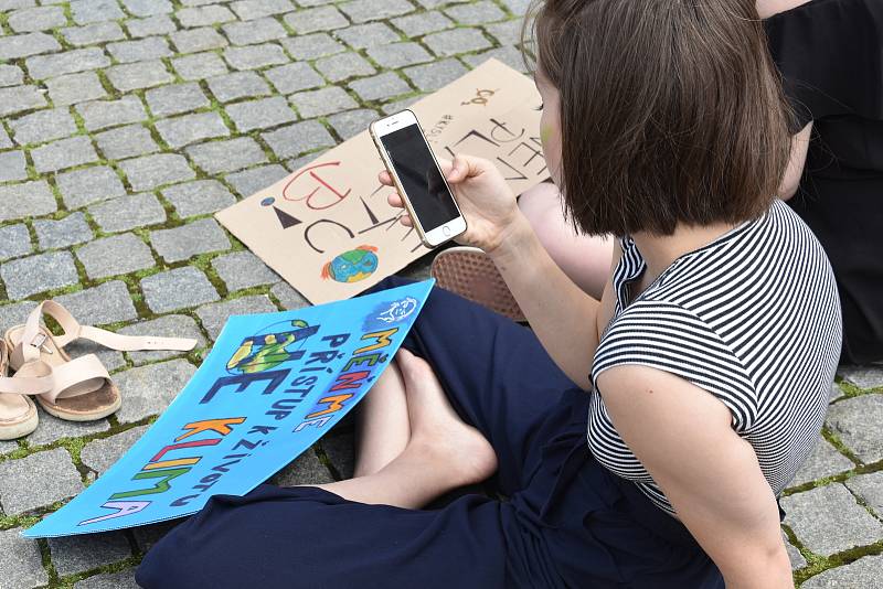 Stávka proti změně klimatu klimatu v Olomouci, 7. 6. 2019