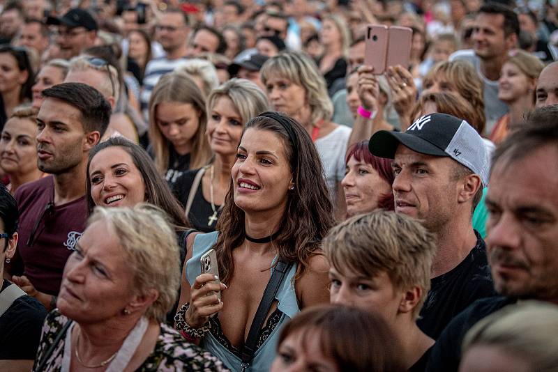 Koncert kapely Kryštof na Korunní pevnůstce v Olomouci, 24. července 2021