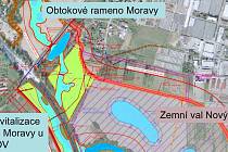 Plán IV. etapy protipovodnových opatření v Olomouci