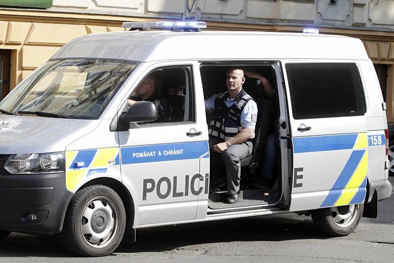 Policie před finále českého poháru