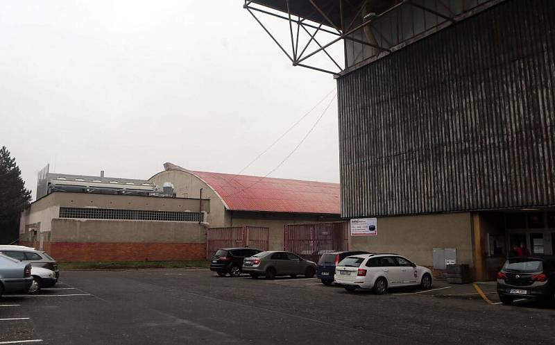 Strojovna chlazení zimního stadionu v Olomouci