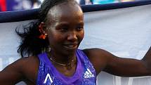 Mary Keitanyová vyhrála mezi ženami v novém traťovém rekordu. Olomoucký půlmaraton 2015