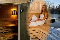 Na Poděbradech otevírá nová sauna. Prosinec 2023