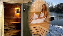 Na Poděbradech otevírá nová sauna. Prosinec 2023