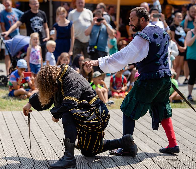 XI. ročník festivalu vojenské historie na Helfštýně, 18. července 2021.