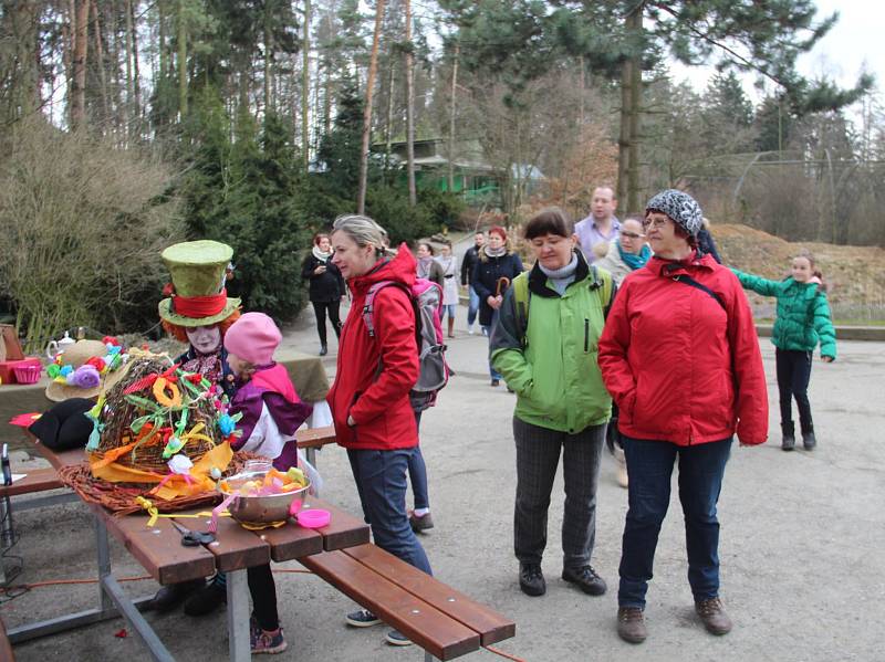 V ZOO na Svatém Kopečku u Olomouce o Velikonocích čekaly děti výtvarné dílny, poznávání světových velikonočních tradic i komentované krmení zvířat.