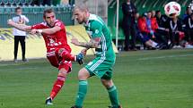 Čtvrtfinále poháru MOL Cup. Bohemians Praha 1905 - Sigma Olomouc