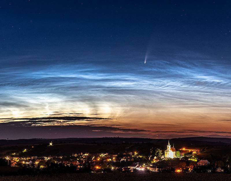 Nebeské divadlo nad Jalubím.