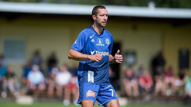 Jan Sedlák v dresu Sigmy Olomouc.