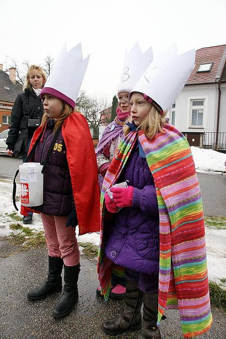 Tříkráloví koledníci a kolednice v Olomouci 