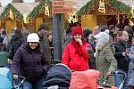 Vánoční trhy v Olomouci. Ilustrační foto