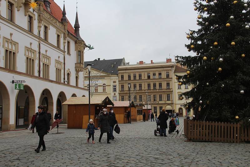 Vánoční trhy v Olomouci 16. prosince 2020