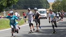 Longboardisté na Ecce Homo Freeride ve Šternberku