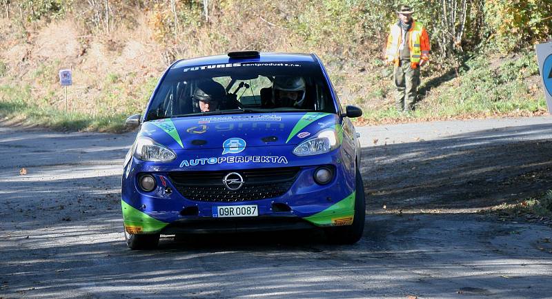 Rally Morava se jela v okolí Šternberku. Michal Horák