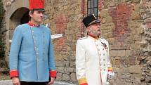 Návštěva císaře Františka Josefa I. na fortu v Radíkově
