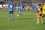 Fotbalisté Nových Sadů porazili doma lídra divizní tabulky Kozlovice 4:1 (3:0).