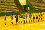 Futsalisté SK UP Olomouc (v modrém) porazili Vysoké Mýto.