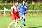 FK Šternberk (v modrém) vs. FC Hněvotín