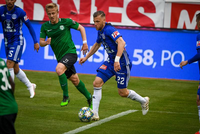Fotbalisté Olomouce prohráli doma s Příbramí 1:2.Radim Breite