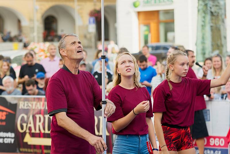 13. ročník Hanácké laťky na Horním náměstí v Olomouci