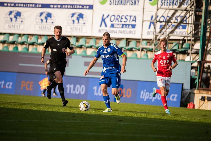 7. kolo FORTUNA:LIGY FK Pardubice - SK Sigma Olomouc