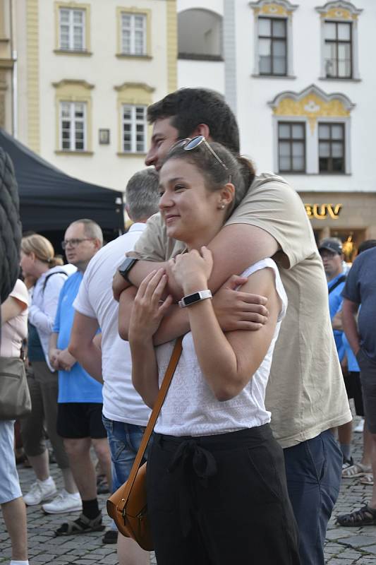 Pohoda u Trojice na Horním náměstí v Olomouci, 9. 7. 2021