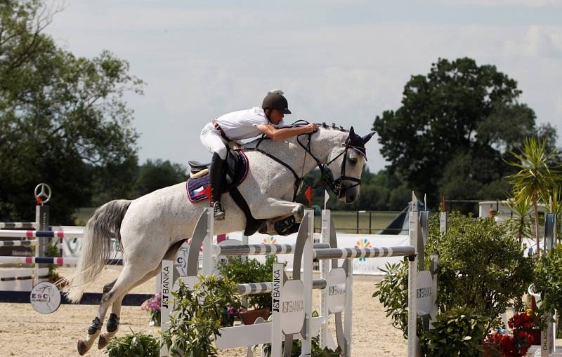 Světový pohár CSI*** Olomouc. Kategorie Diamond Tour Opening - Zdeněk Hruška a Calata