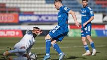 Fotbalisté Sigmy Olomouc porazili Liberec 1:0. Radim Breite, Jan Navrátil