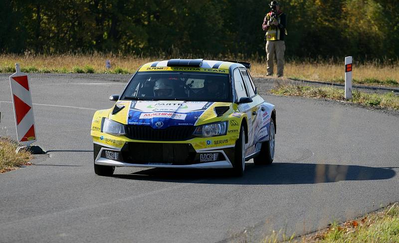 Rally Morava se jela v okolí Šternberku. Petr Leher