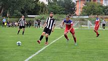 Olomoucké městské derby mezi FC Sigma Hodolany TJ Slovan Černovír.