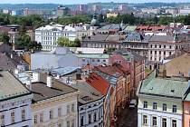 Pohled na Olomouc z radniční věže. Ilustrační foto
