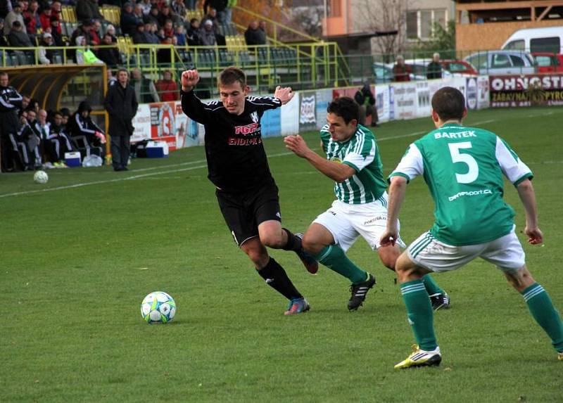 Fotbalisté HFK Olomouc proti Bohemians 1905