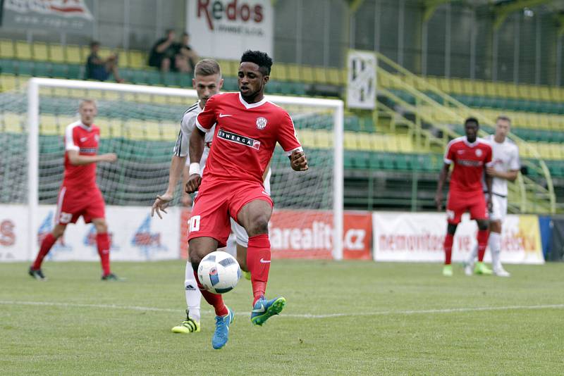 Fotbalisté  1. HFK Olomouc porazili ve druhém kole MOL Cupu prvoligové Brno 2:1