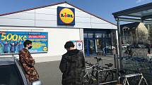 Lidl v olomoucké Schweitzerově ulici