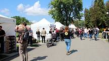 Stovky lidí zaplnily v sobotu Smetanovy sady Výstaviště Flora Olomouc. Přilákal je tam už druhý ročník dobrého jídla a pití Garden Food Festival.