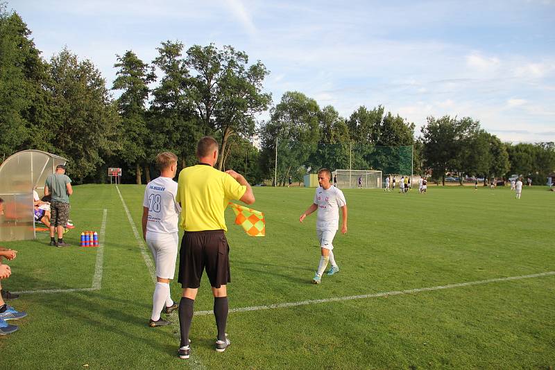 FK Medlov - TJ Sokol Velké Losiny 1:0. Tomáš Vrba