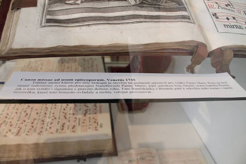 Výstava nazvaná Libri pretiosissimi v Arcibikupském paláci