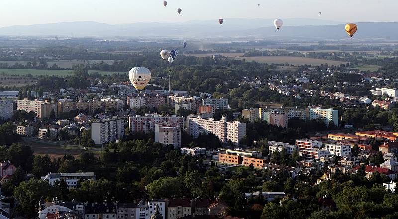 Balóny nad Olomoucí.