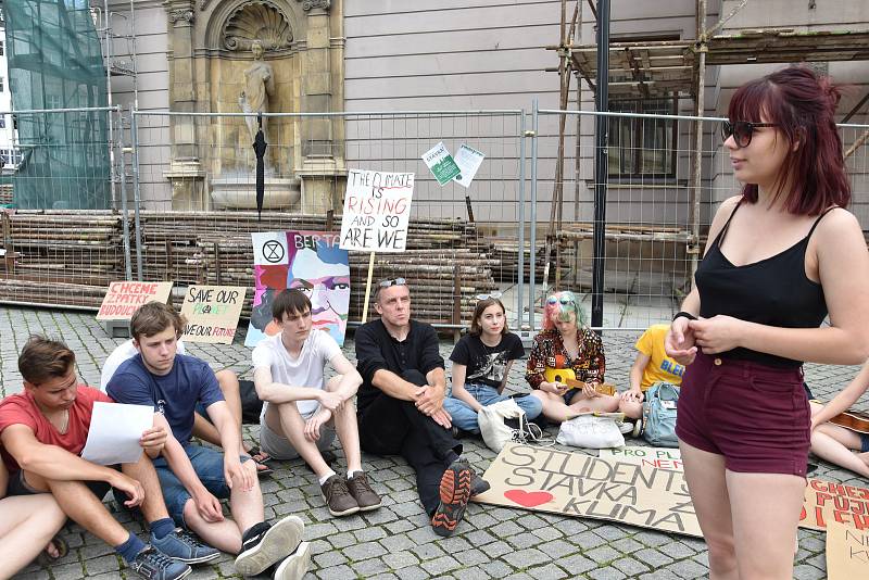 Stávka proti změně klimatu klimatu v Olomouci, 7. 6. 2019