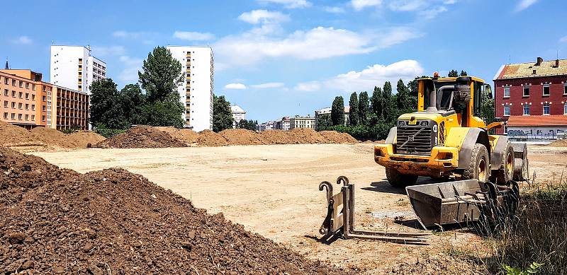 Povodí Moravy buduje v Olomouci na řece Moravě protipovodňová opatření