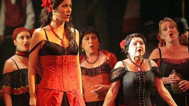 Opera Carmen v Moravském divadle