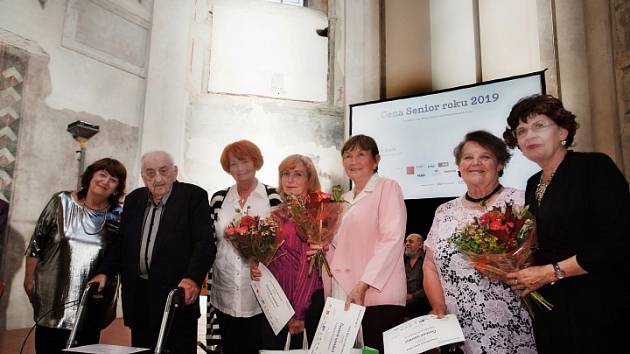 Slavnostní předávání Ceny Senior roku 2019 v Pražské křižovatce v Praze