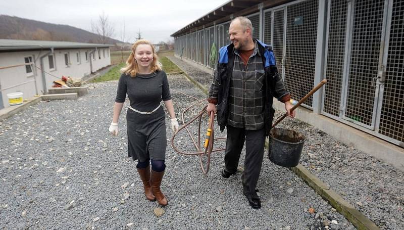 Psí útulek Voříšek v Čechách pod Kosířem