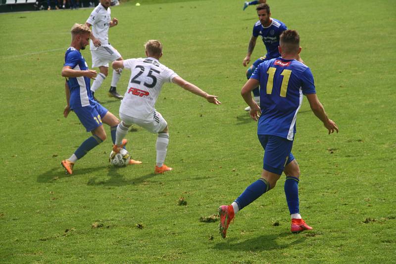 Fotografie z přípravného zápasu mezi celky SK Sigma Olomouc a FC Vysočina Jihlava