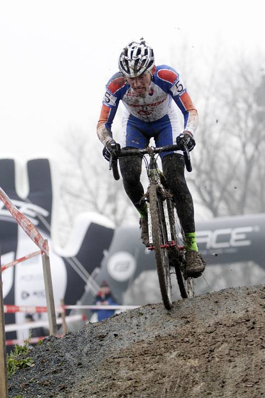 V Uničově se konal poslední závod českého poháru v cyklokrosu. Martin Haring